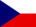 Czech language flag