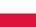 Polish language flag